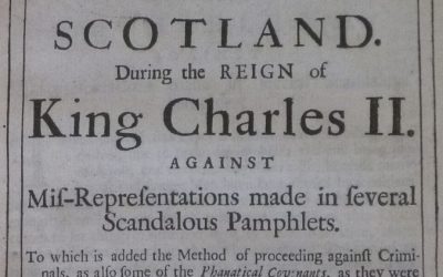 Covenanter Fanatics?